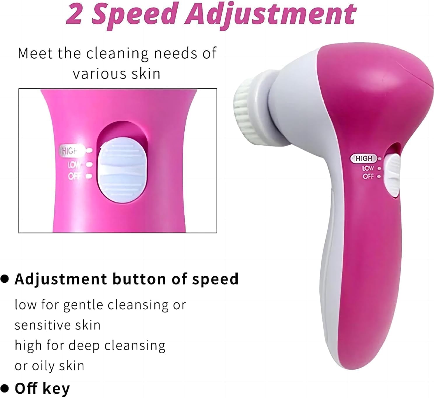 5 in 1 Face Massager & Cleanser