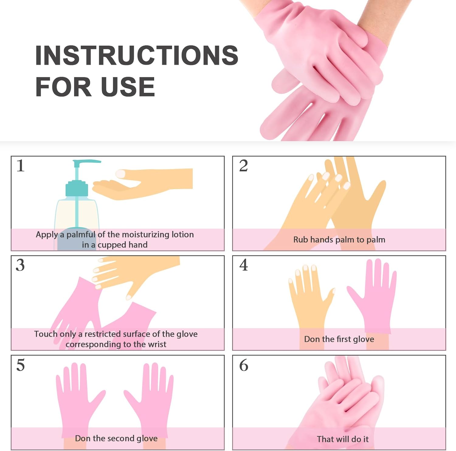 Moisturizing Silicone Socks + Gloves – Spa-Quality Repair & Soft Skin Care