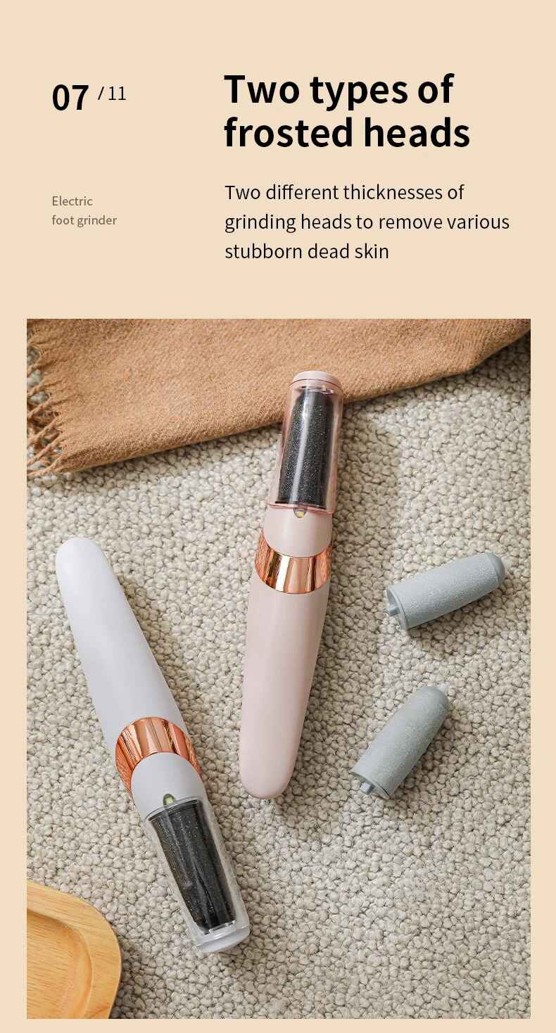 Rechargeable Automatic Foot Grinder Electric | Foot Callus Rubbing Pedicure | Best for Dead Skin Remover