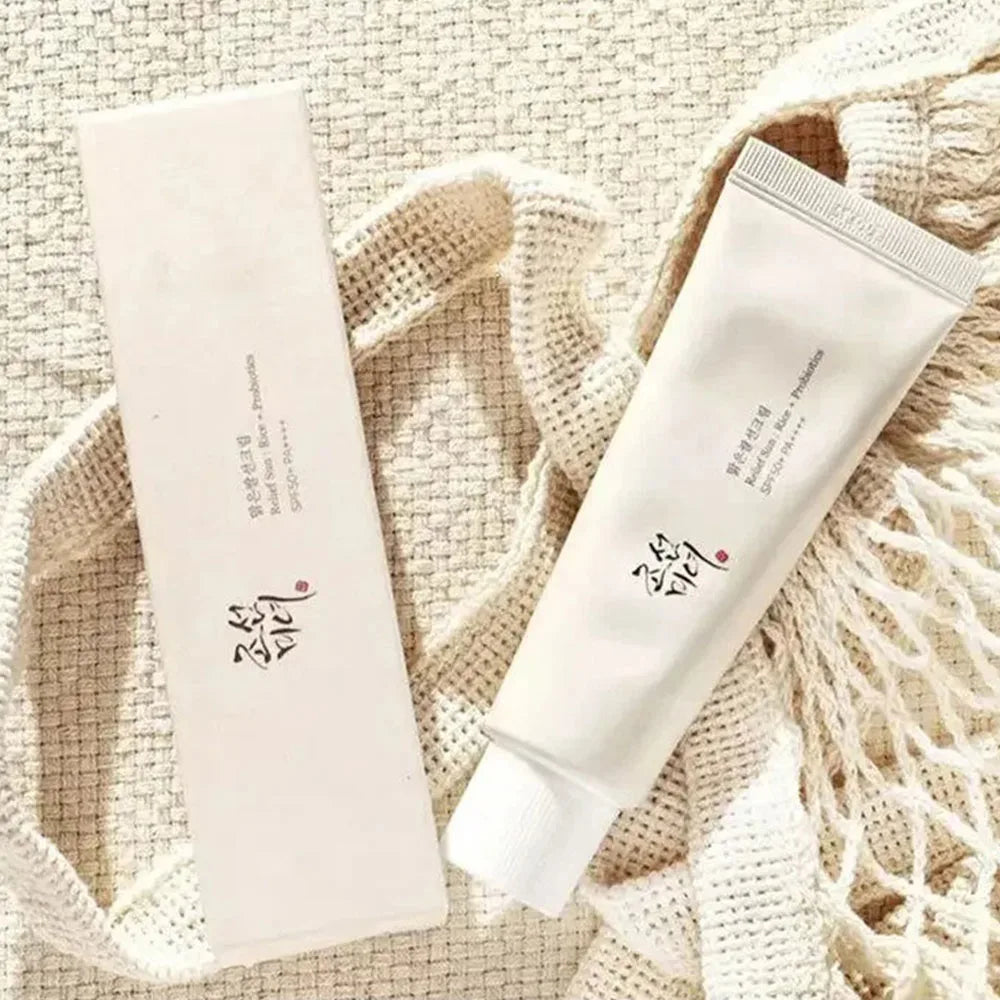 SPF50+++ Korean Rice Sunscreen Lotion of All Skin Types