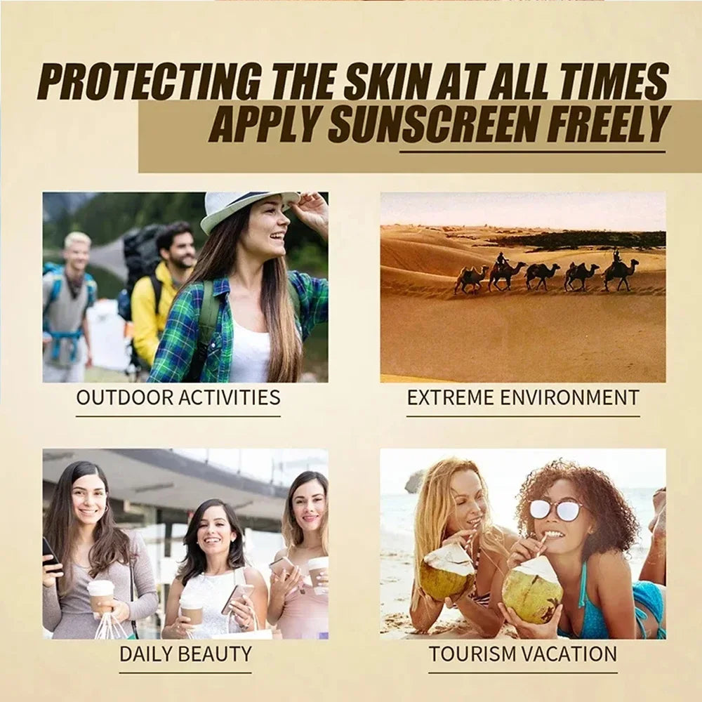 SPF50+++ Korean Rice Sunscreen Lotion of All Skin Types